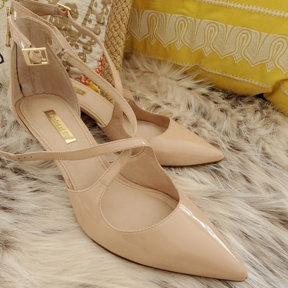 Louise et Cie nude mini pumps